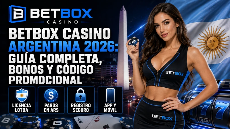 Betbox Casino Argentina 2026 con bono y registro seguro