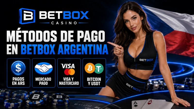 Métodos de pago Betbox Argentina con ARS, tarjetas y Mercado Pago